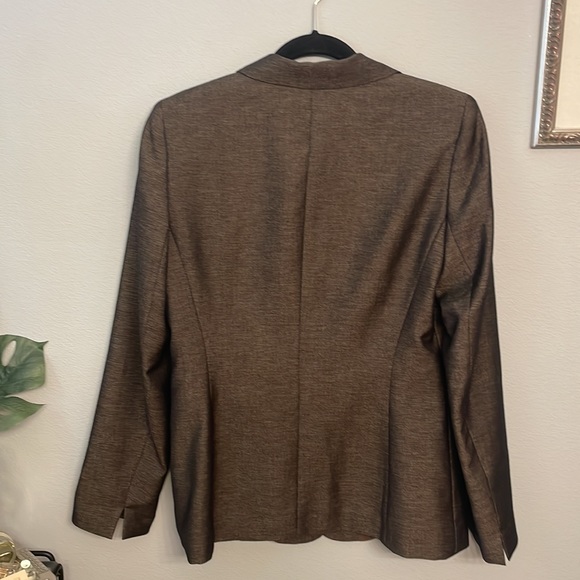 Lafayette 148 3 button Blazer Suit Jacket Wool Blend - Picture 5 of 9